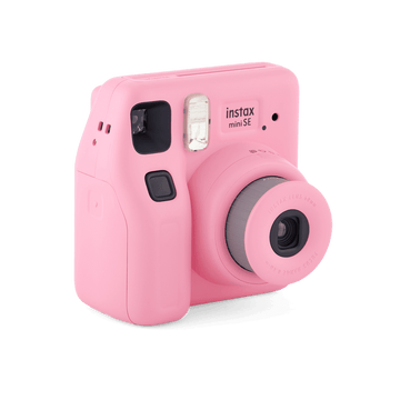 Fujifilm 'Pink' instax Mini SE Instant Camera with Bonus 10 pack Mini Film